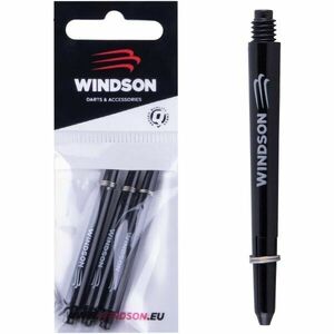 Windson NYLON SHAFT MEDIUM 3 KS Nejlon darts szár készlet, fekete, méret kép