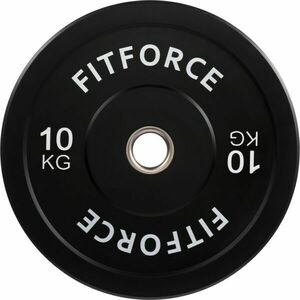 Fitforce PLRO 10 KG x 50 MM Súlyzótárcsa, fekete, méret kép