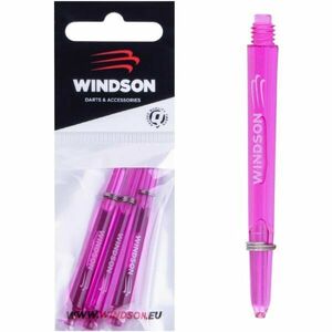 Windson NYLON SHAFT MEDIUM 3 KS Nejlon darts szár készlet, rózsaszín, méret kép