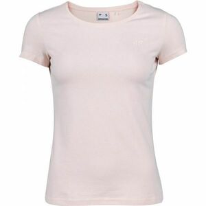 4F WOMEN´S T-SHIRT Női póló, rózsaszín, méret kép