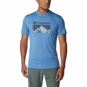 Columbia ZERO RULES SHORT Férfi póló, kék, méret kép
