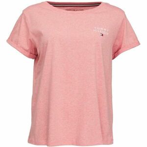 Tommy Hilfiger SHORT SLEEVE T-SHIRT Női póló, rózsaszín, méret kép