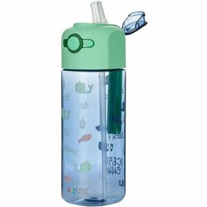 Oxybag OCEAN LIFE 450 ML Gyerek ivópalack, világoskék, méret kép