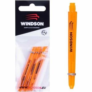 Windson NYLON SHAFT MEDIUM 3 KS Nejlon darts szár készlet, narancssárga, méret kép