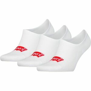 Levi's® HIGH CUT BATWING LOGO 3P Uniszex zokni, fehér, méret kép