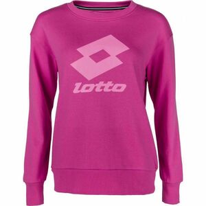Lotto SMART W II SWEAT RN FT Női pulóver, rózsaszín, méret kép