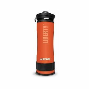 Lifesaver LIBERTY Szűrő és víztisztító palack, narancssárga, méret kép