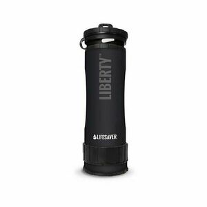 Lifesaver LIBERTY Szűrő és víztisztító palack, fekete, méret kép