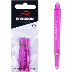 Windson NYLON SHAFT SHORT 3 KS Nejlon darts szár készlet, rózsaszín, méret kép