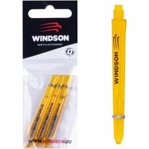Windson NYLON SHAFT MEDIUM 3 KS Nejlon darts szár készlet, sárga, méret kép