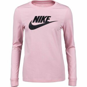 Nike SPORTSWEAR Hosszú ujjú női póló, rózsaszín, méret kép