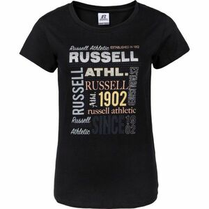 Russell Athletic RUSSELL MIX S/S TEE Női póló, fekete, méret kép