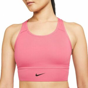 Nike SWOOSH LONG LINE BRA W Női sportmelltartó, rózsaszín, méret kép