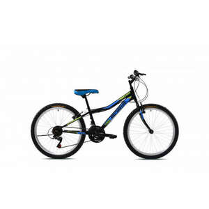 Adria Stinger 24" gyerek kerékpár Fekete-Kék kép