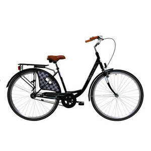 Capriolo Diana 1 sebességes női kontrás városi kerékpár 18" Fekete kép