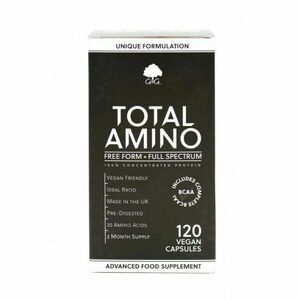 TOTAL AMINO vegán aminosav komplex sportolóknak 120 kapszula - G&G kép