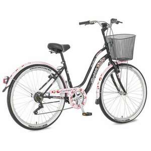 Explorer Cherry Blossom városi kerékpár Fekete kép