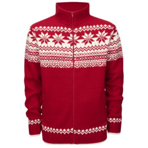 Brandit pulóver norvég cipzárral, piros színű kép