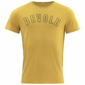 Devold UTLADALEN MERINO 130 Férfi póló, sárga, méret kép