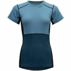 Devold LAUPAREN MERINO 190 W Női póló, kék, méret kép