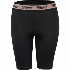 Fitforce SOLTA Női fitness rövidnadrág, fekete, méret kép