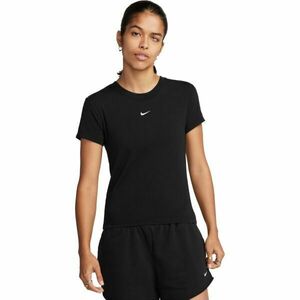 Nike SPORTSWEAR CHILL KNIT Női póló, fekete, méret kép