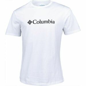 Columbia BASIC LOGO SHORT SLEEVE Férfi póló, fehér, méret kép