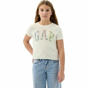 GAP GRAPHIC LOGO Lány póló, bézs, méret kép