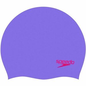 Speedo MOULDED SILC CAP JU Junior úszósapka, lila, méret kép