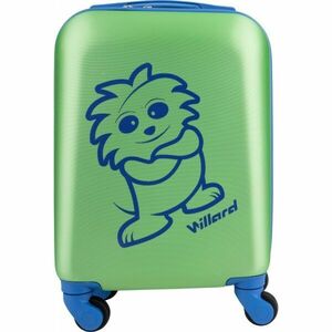 Willard RAIL KIDS Gyerek keményfalú gurulós bőrönd, zöld, méret kép