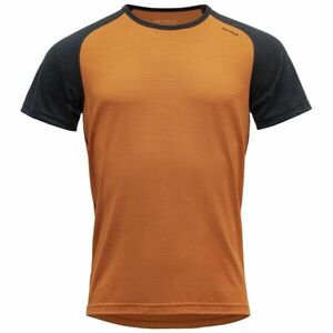 Devold JAKTA MERINO 200 Férfi póló, narancssárga, méret kép