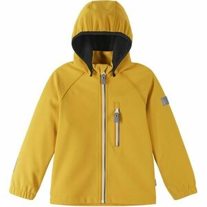 REIMA VANTTI Gyerek softshell kabát, sárga, méret kép