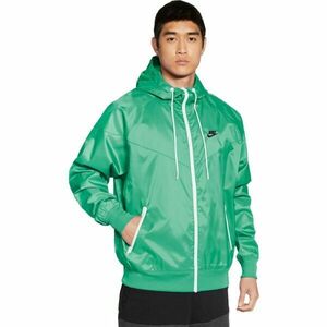 Nike HERITAGE ESSENTIALS WINDRUNNER Férfi kabát, zöld, méret kép