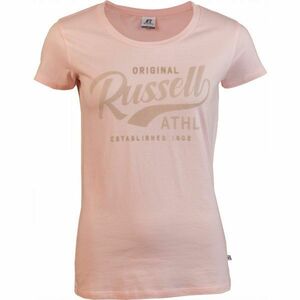 Russell Athletic ORIGINAL S/S CREWNECK TEE SHIRT Női póló, rózsaszín, méret kép