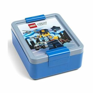 LEGO Storage CITY Ételhordó, kék, méret kép