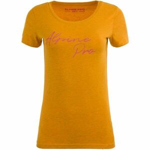 ALPINE PRO INMANA Női póló, sárga, méret kép