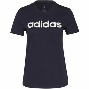adidas LIN T Női póló, sötétkék, méret kép
