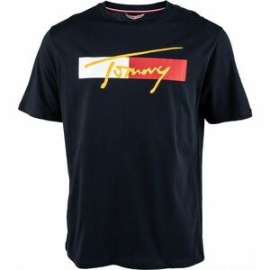 Tommy Hilfiger DROP SHOULDER TEE Férfi póló, sötétkék, méret kép