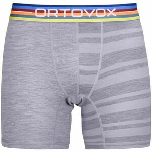 ORTOVOX 185 ROCK'N'WOOL BOXER M Férfi aláöltözet nadrág, szürke, méret kép