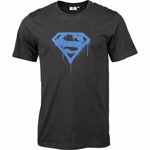 Warner Bros SUPERMAN Férfi póló, fekete, méret kép