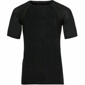Odlo CREW NECK S/S ACTIVESPINE Férfi póló futáshoz, fekete, méret kép