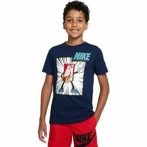 Nike NSW TEE Fiú póló, sötétkék, méret kép