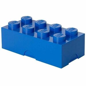 LEGO Storage BOX Uzsonnásdoboz, kék, méret kép