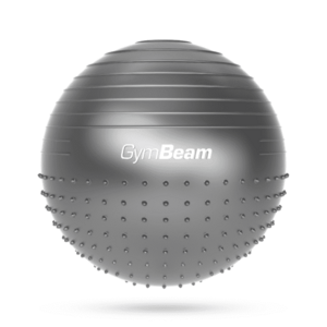 Masszázs fitness labda FitBall 65 cm - GymBeam kép