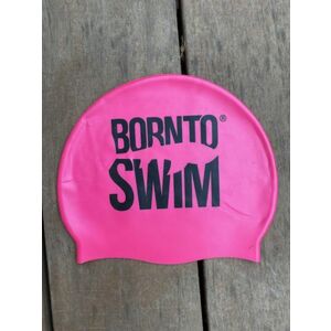 úszósapka borntoswim guppy junior swim cap rózsaszín kép