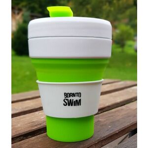 Borntoswim pocket size foldable reusable cup zöld kép