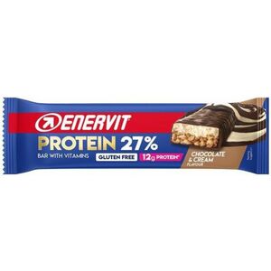 Enervit protein bar 27% chocolate+cream flavour 45g kép