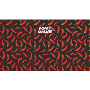 Mad wave chilli microfibre towel fekete/piros kép