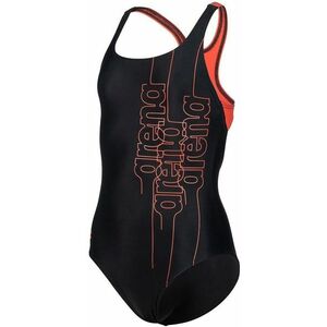 Arena girls swimsuit swim pro back graphic black/floreale 164cm kép
