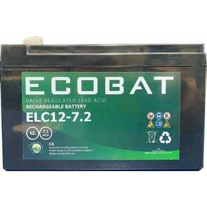 Ecobat AGM 12 V 7 Ah Akkumulátor kép